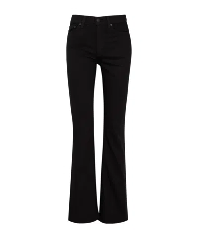 Rag & Bone Peyton Bootcut Jeans In Black