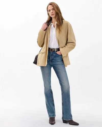 Rag & Bone Peyton Bootcut Jeans In Blue