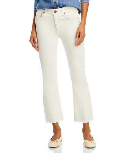 RAG & BONE RAG & BONE PEYTON HIGH RISE ANKLE BOOTCUT JEANS IN ECRU