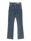 Rag & Bone Peyton High-rise Bootcut Jeans In Blue