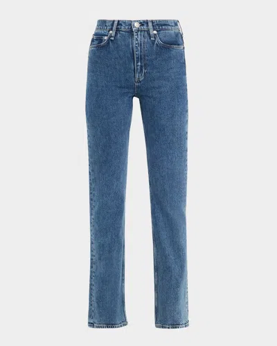 Rag & Bone Peyton High-rise Bootcut Jeans In Blue