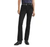 Rag & Bone Peyton High Rise Bootcut Jeans In Black In Black