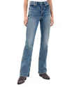 Rag & Bone Peyton High Rise Full Length Bootcut Jeans In Pikes In Blue