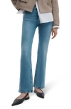 Rag & Bone Peyton Mid Rise Bootcut Jeans In Blue