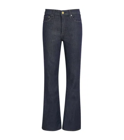 Rag & Bone Peyton Mid-rise Bootcut Jeans In Blue