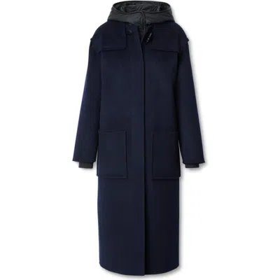 Rag & Bone Phoebe 2-in-1 Coat In Black