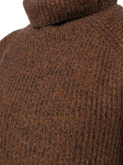 Rag & Bone Pierce Cashmere Tneck Sweater In Brown