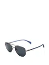 Rag & Bone Pilot-frame Sunglasses In Blue