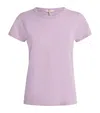 Rag & Bone Pima Cotton The Slub T-shirt In Purple