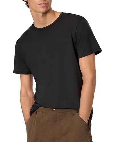Rag & Bone Pima Interlock Tee In Black