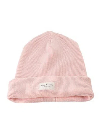 Pre-owned Rag & Bone Pink Beanie