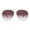 Rag & Bone Rag And Bone Pink Gradient Pilot Men's Sunglasses Rnb5052/g/s 0au2/3x 59