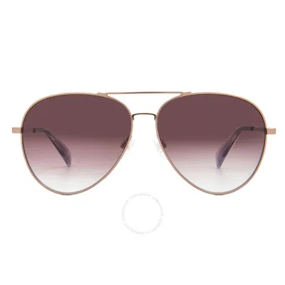 Rag & Bone Rag And Bone Pink Gradient Pilot Men's Sunglasses Rnb5052/g/s 0au2/3x 59