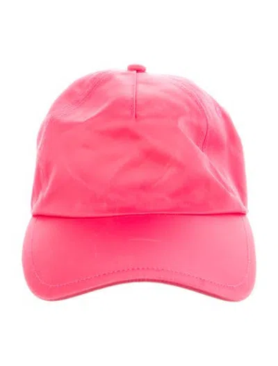 Pre-owned Rag & Bone Pink Nylon Baseball Cap