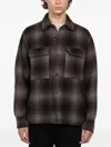 Rag & Bone Wool-blend Austin Check Jacket In Brown