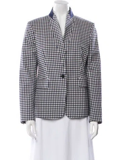 Pre-owned Rag & Bone Plaid Print Bomber Jacket In Multi