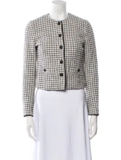 Pre-owned Rag & Bone Plaid Print Jacket In Multi