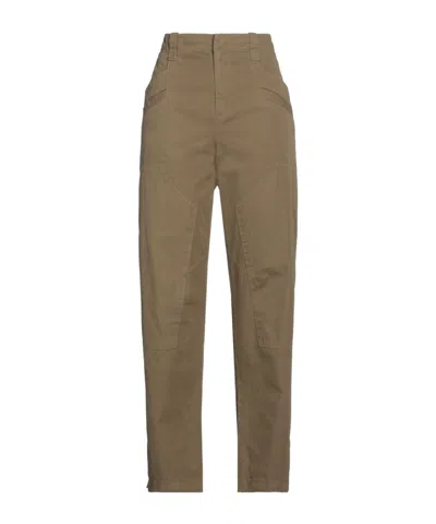 Rag & Bone Plain Colour Casual Trouser In Brown