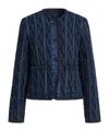 Rag & Bone Plain Colour Denim Jackets In Blue