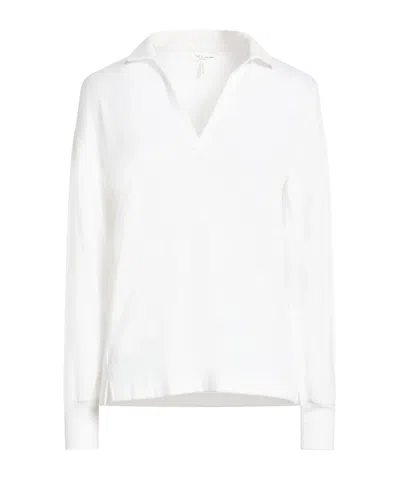 Rag & Bone Plain Colour Jumper In White