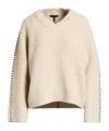 Rag & Bone Plain Colour Jumpers In Neutral