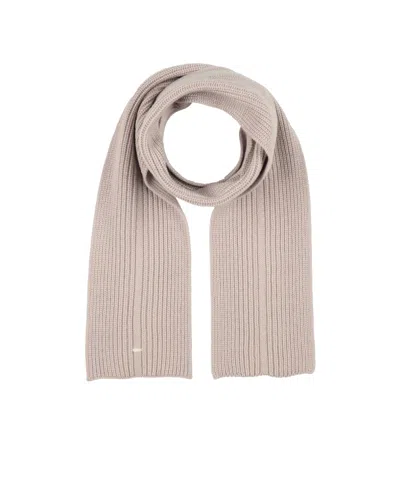 Rag & Bone Plain Colour Scarves In Gold