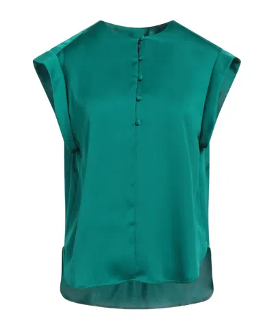 Rag & Bone Plain Colour Top In Green