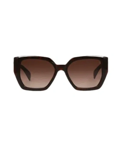 Rag & Bone Plastic-framed Sunglasses In Blue