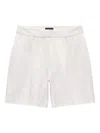 Rag & Bone Irina Mid-rise Tailored Shorts In White