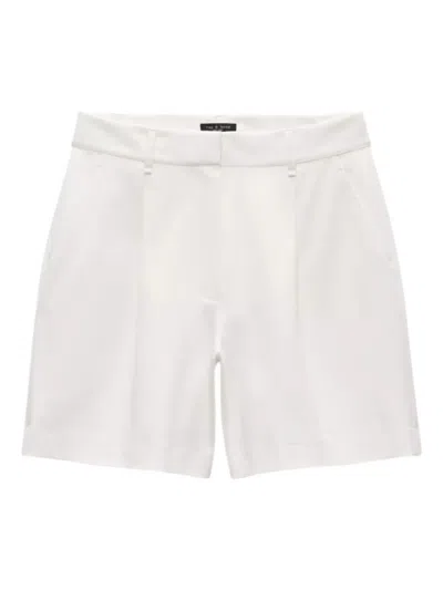 RAG & BONE PLEATED HIGH-WAISTED SHORTS