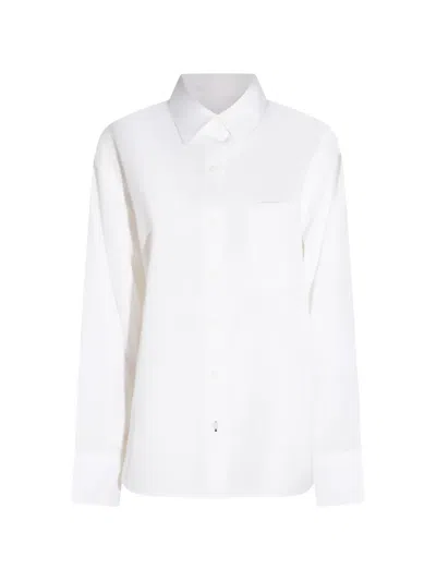 Rag & Bone Pocket Long-sleeve Shirt In White