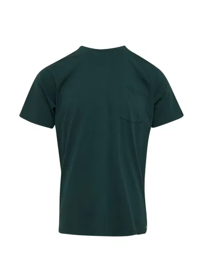 Rag & Bone Pocket-detail T-shirt In Blue