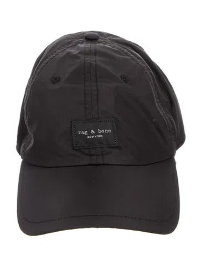 Pre-owned Rag & Bone Polyester Baseball Cap In Black