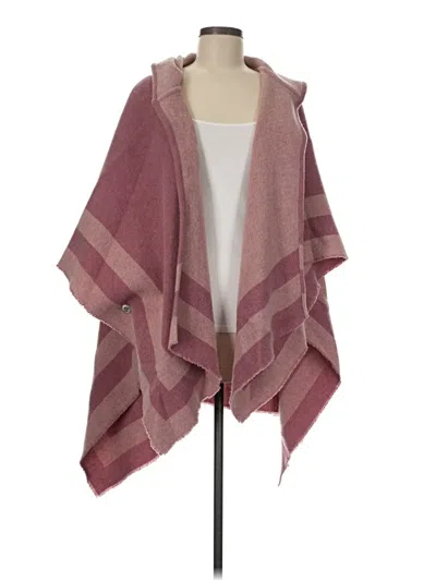 Pre-owned Rag & Bone Poncho In Burgundy