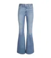 Rag & Bone Rb Miramar Ponte Dahlia Mid Rise Flare Jeans In Blue