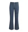 Rag & Bone Ponte Miramar Olivia Trousers In Blue