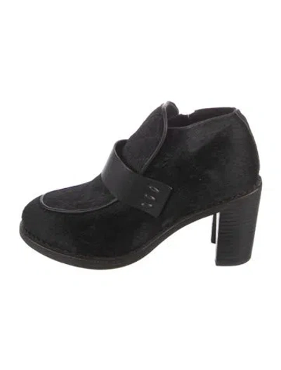 Pre-owned Rag & Bone Ponyhair Pumps In Black