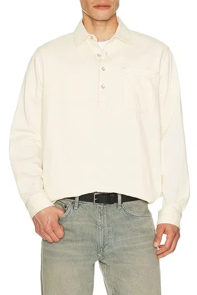 Rag & Bone Popover Shirt In Sand