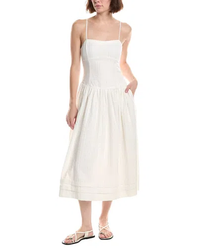 Rag & Bone Pricilla Midi Dress In Neutral