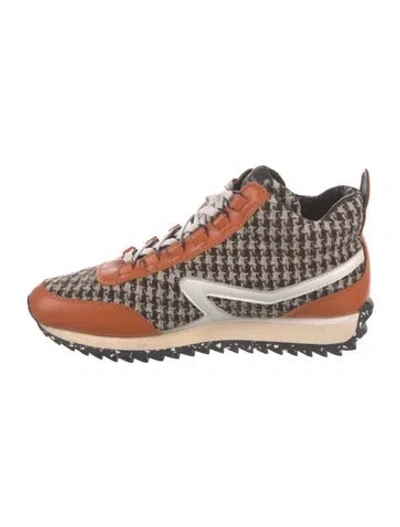 Pre-owned Rag & Bone Printed Athletic Sneakers In Multi