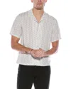 Rag & Bone Printed Avery Shirt In Neutral