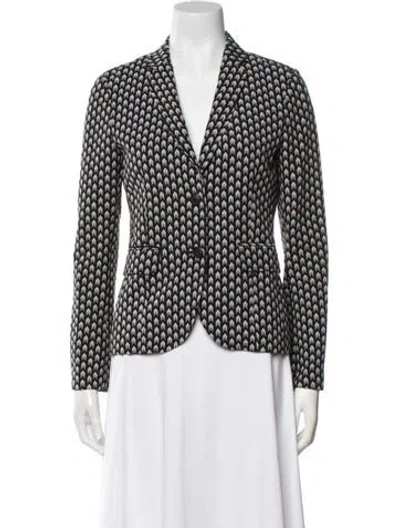 Pre-owned Rag & Bone Printed Blazer In Gray