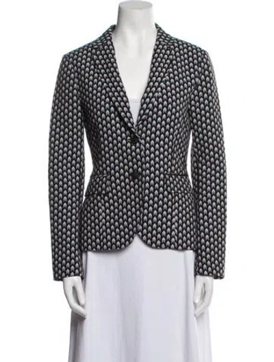 Pre-owned Rag & Bone Printed Blazer In Multi