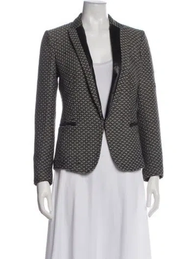 Pre-owned Rag & Bone Printed Blazer In Multi