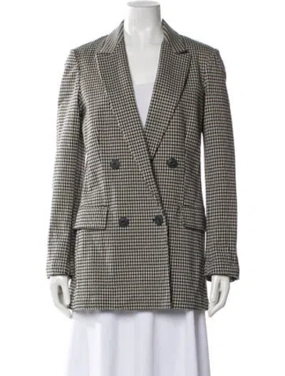 Pre-owned Rag & Bone Printed Blazer In Neutral