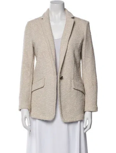 Pre-owned Rag & Bone Printed Blazer In Neutral