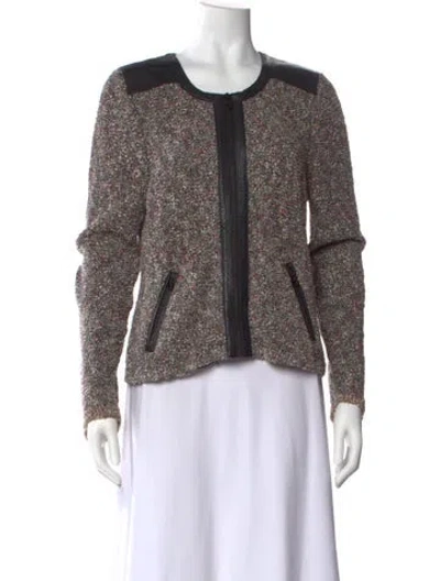 Pre-owned Rag & Bone Printed Crew Neck Sweater