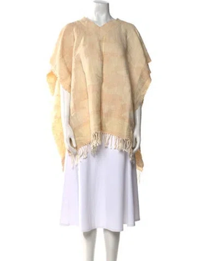 Pre-owned Rag & Bone Printed Crew Neck Sweater In Neutral