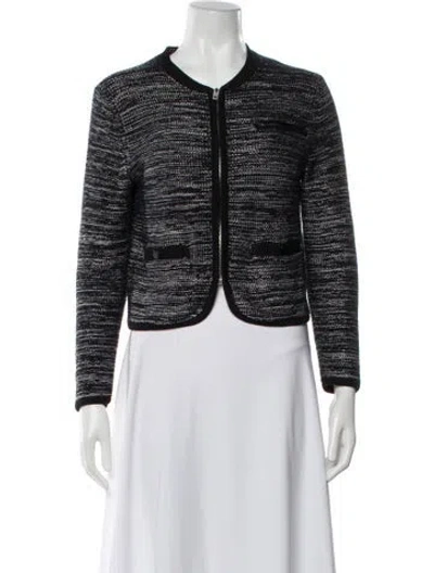 Pre-owned Rag & Bone Printed Evening Jacket In Black