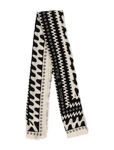 Pre-owned Rag & Bone Printed Scarf
